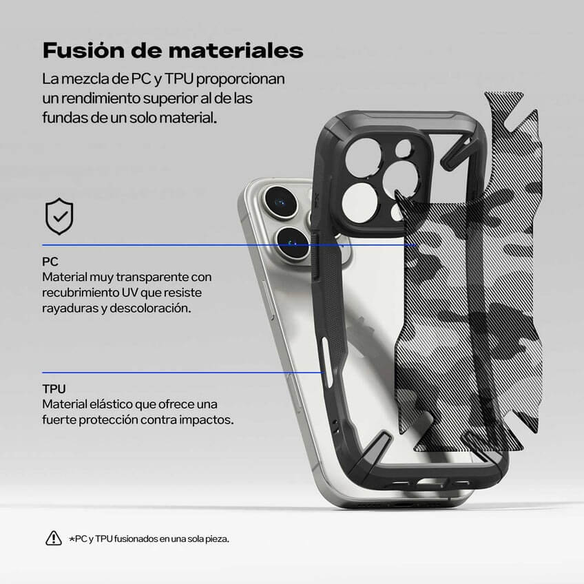Case Ringke Fusion-X Camo iPhone 16 Pro