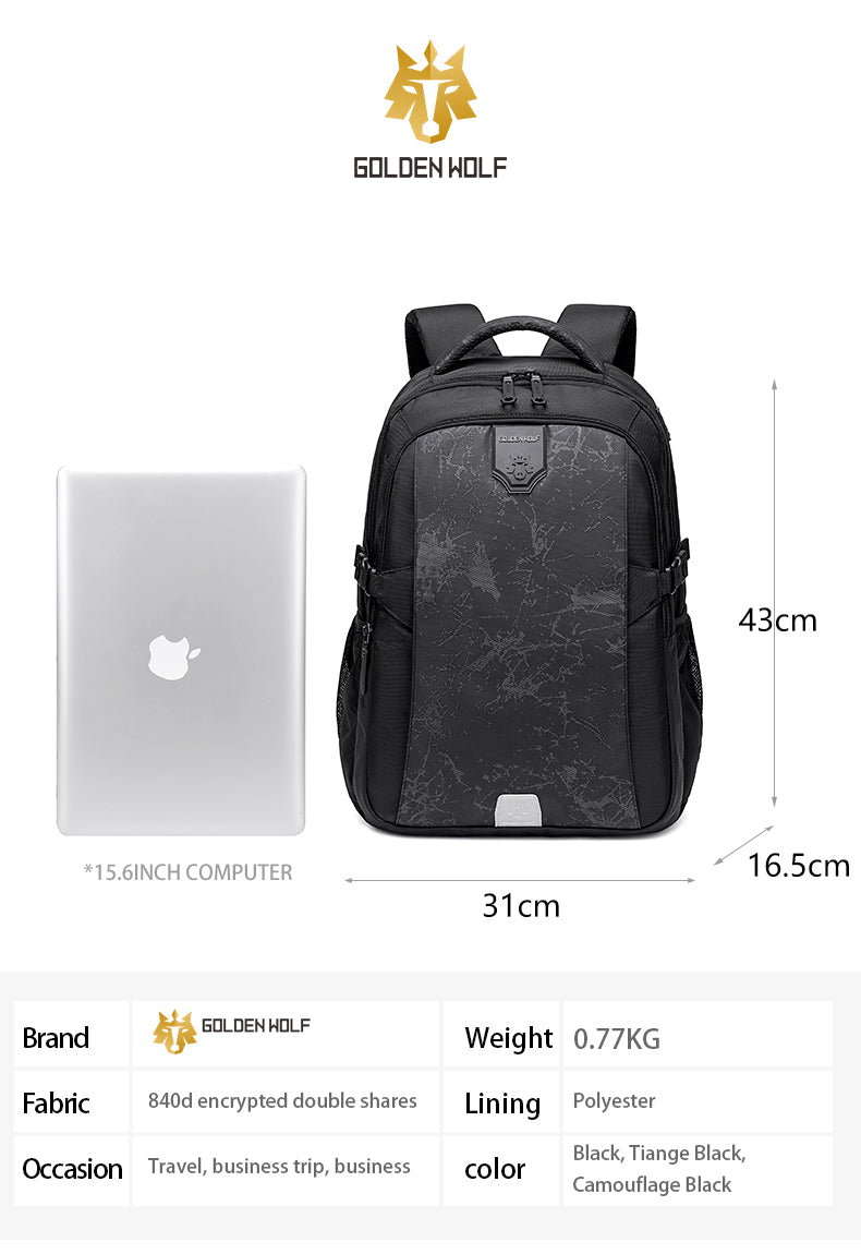 Mochila Golden Wolf B00433 Camuflado