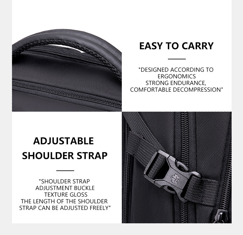 Mochila Golden Wolf GB00444 Negro