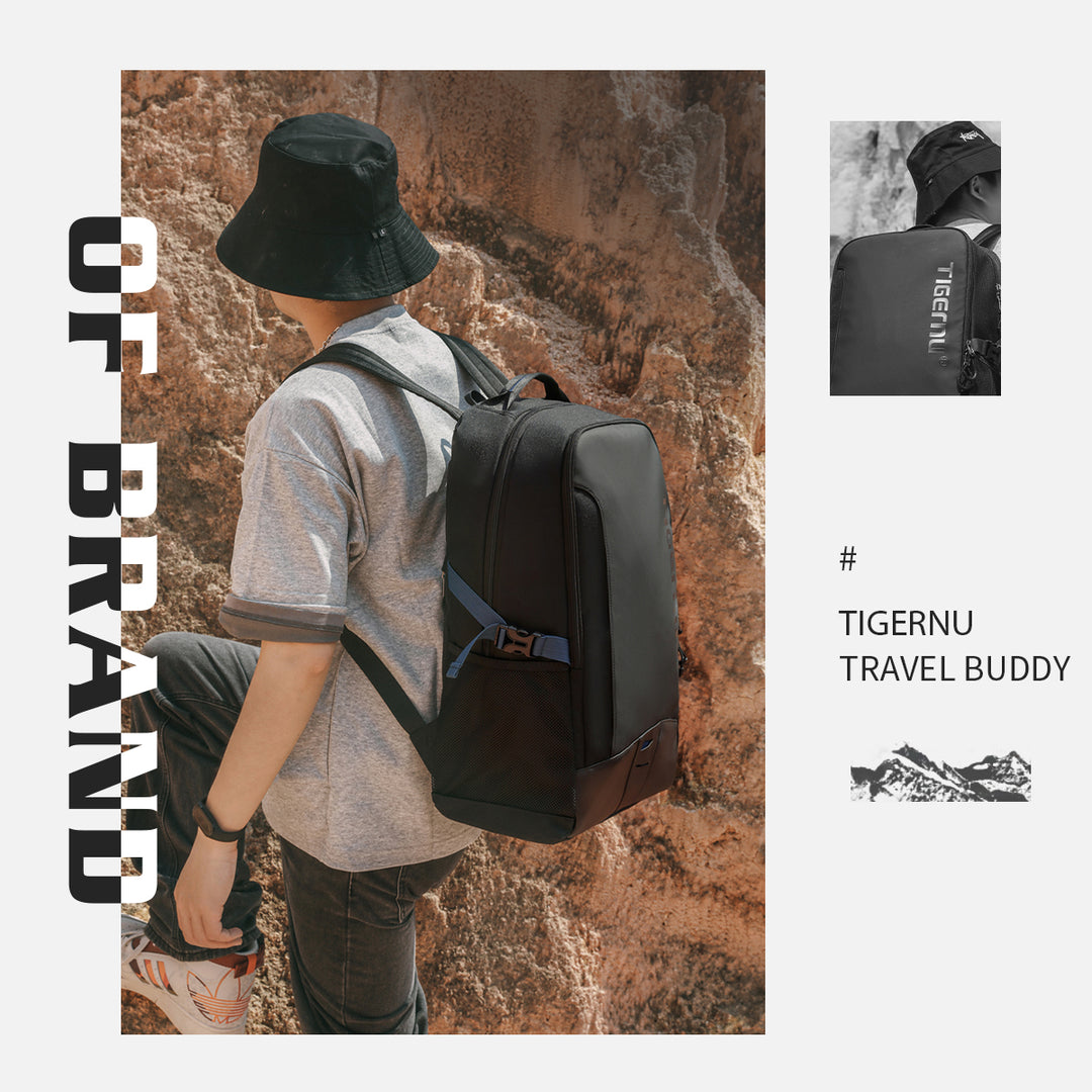 Mochila Urbana Tigernu TB9021 Silver