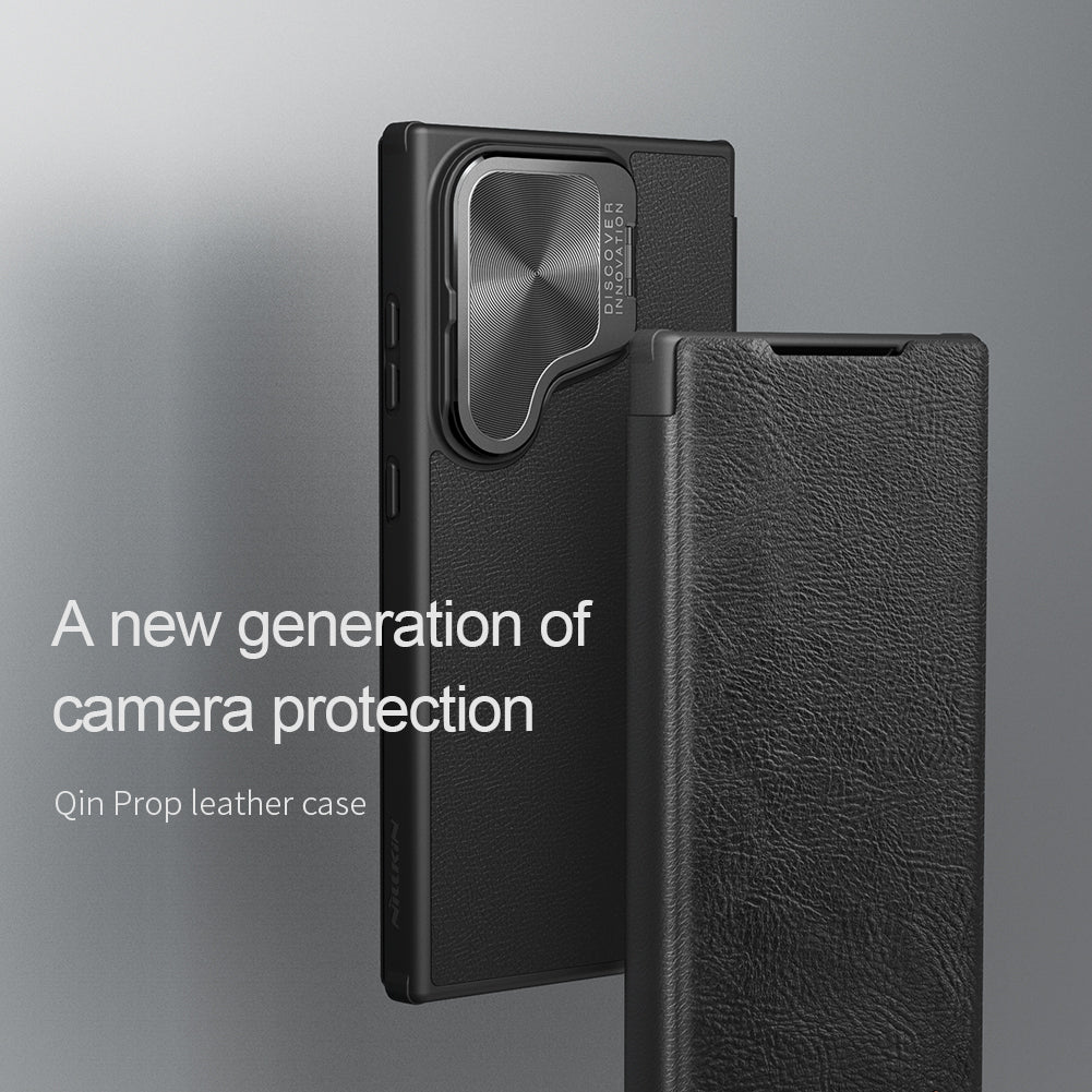 CASE NILLKIN QIN LEATHER COVER – Galaxy S24 ULTRA