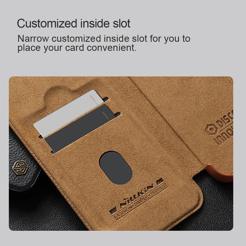 CASE NILLKIN QIN LEATHER COVER – Galaxy S24 ULTRA