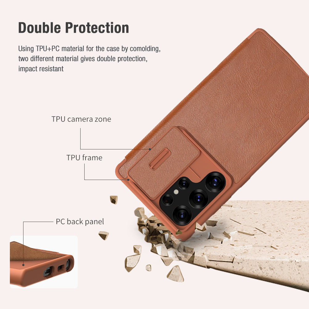 Case Nillkin Qin Pro Leather - Galaxy S25 Ultra