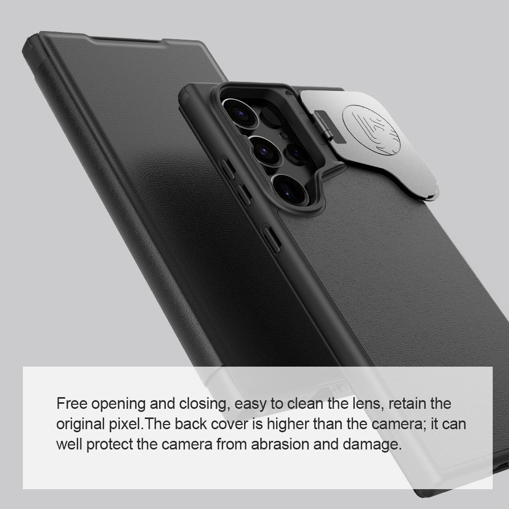 CASE NILLKIN QIN LEATHER COVER – Galaxy S24 ULTRA