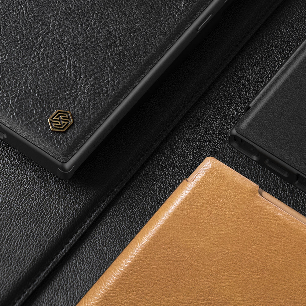 CASE NILLKIN QIN LEATHER COVER – Galaxy S24 ULTRA