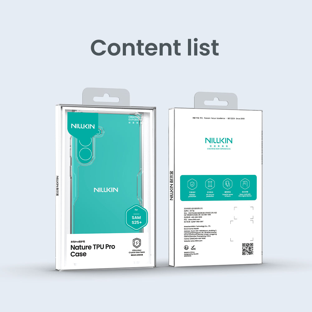 Case Nillkin Nature TPU Pro - Galaxy S25 Plus