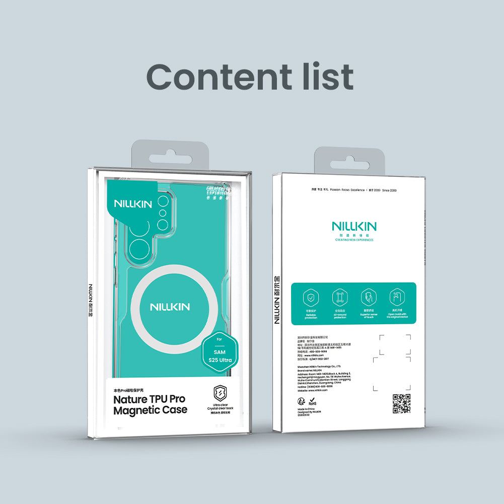 Case Nillkin Nature TPU Pro - Galaxy S25 Ultra (Magsafe)