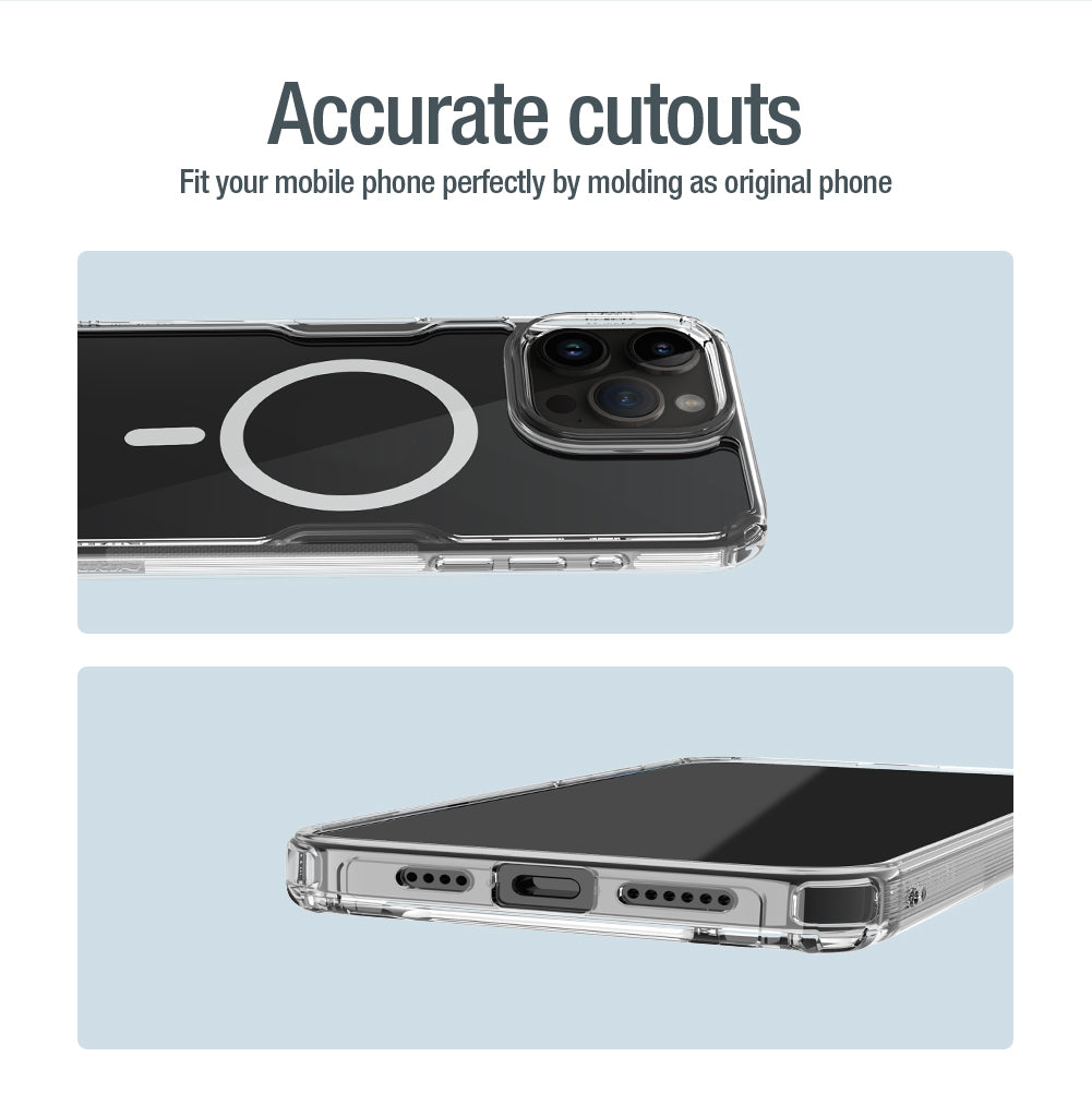 CASE NILLKIN NATURE CLEAR MAGNETIC – IPHONE 15 PRO MAX (MAGSAFE)