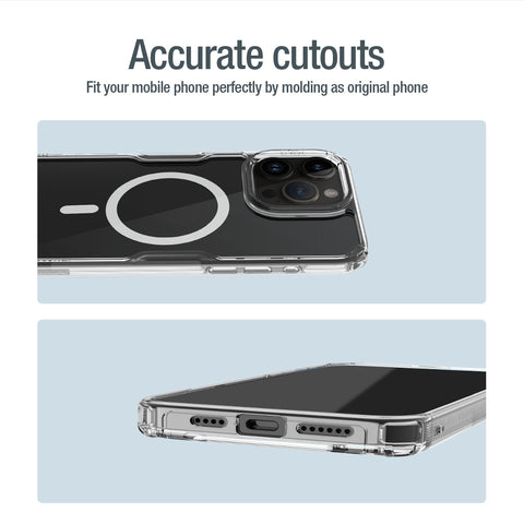 CASE NILLKIN NATURE CLEAR MAGNETIC – IPHONE 15 PRO MAX (MAGSAFE)