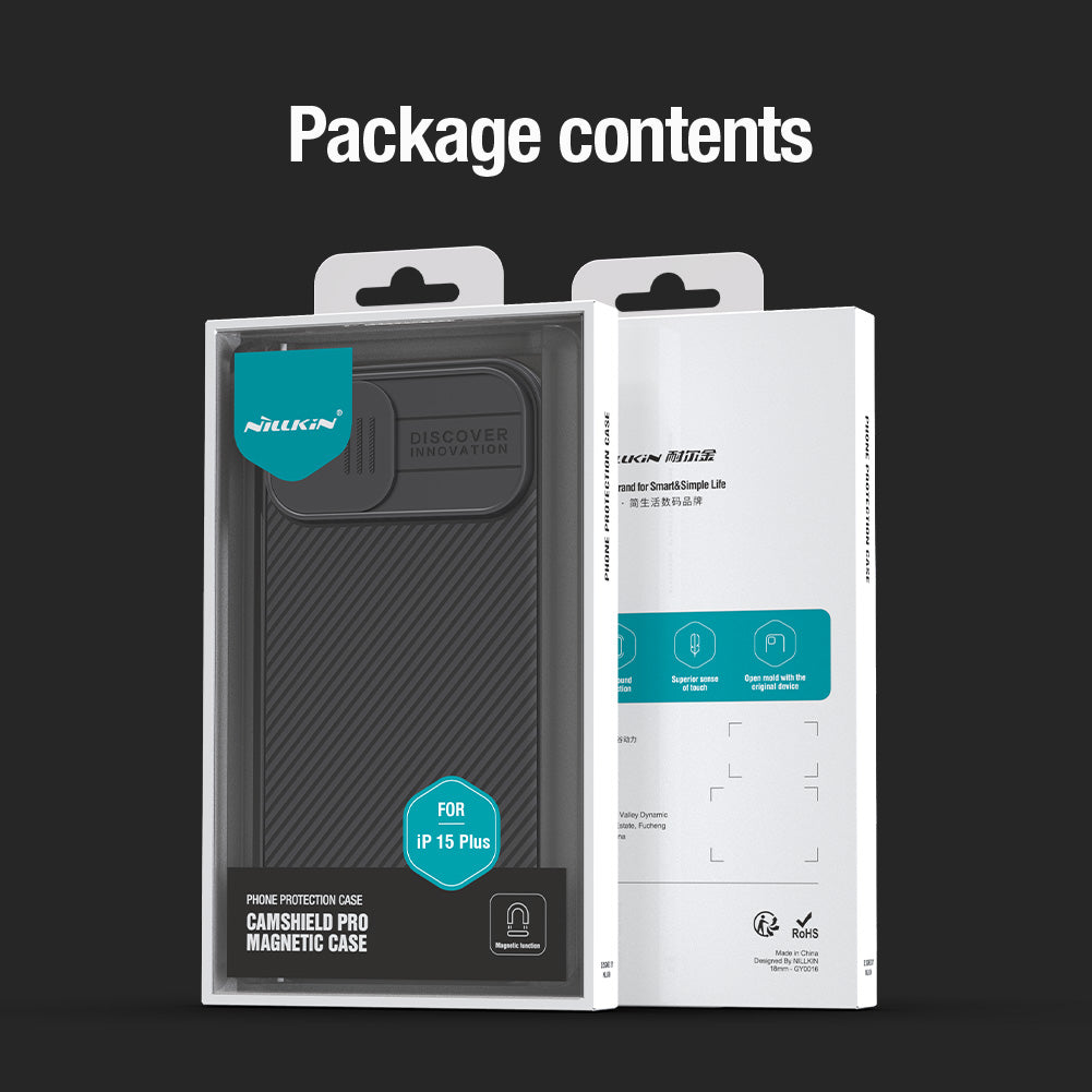 Case Nillkin Camshield – iPhone 15 Plus (MagSafe)