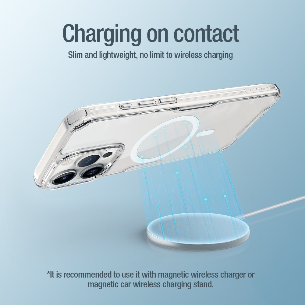 CASE NILLKIN NATURE CLEAR MAGNETIC – IPHONE 15 PRO MAX (MAGSAFE)