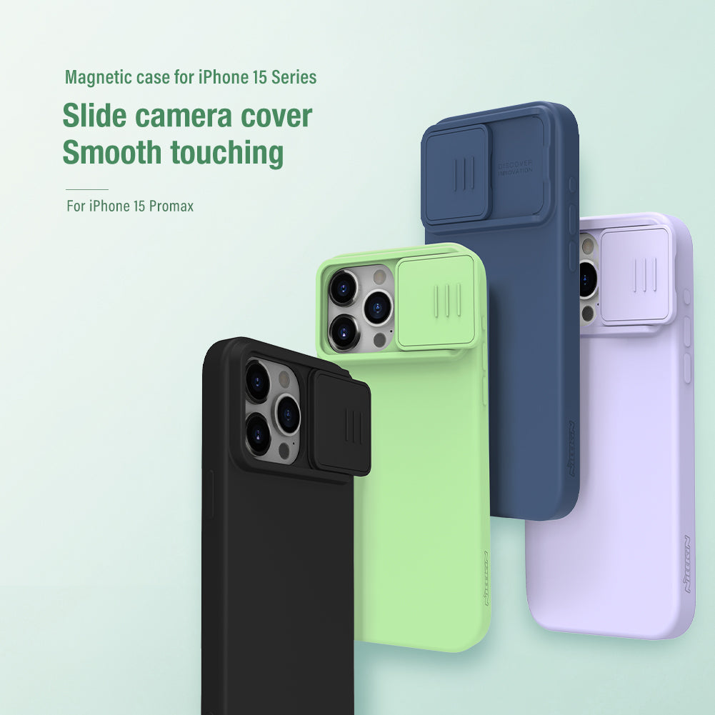Case Nillkin Silicone – iPhone 15 Pro Max (MagSafe)