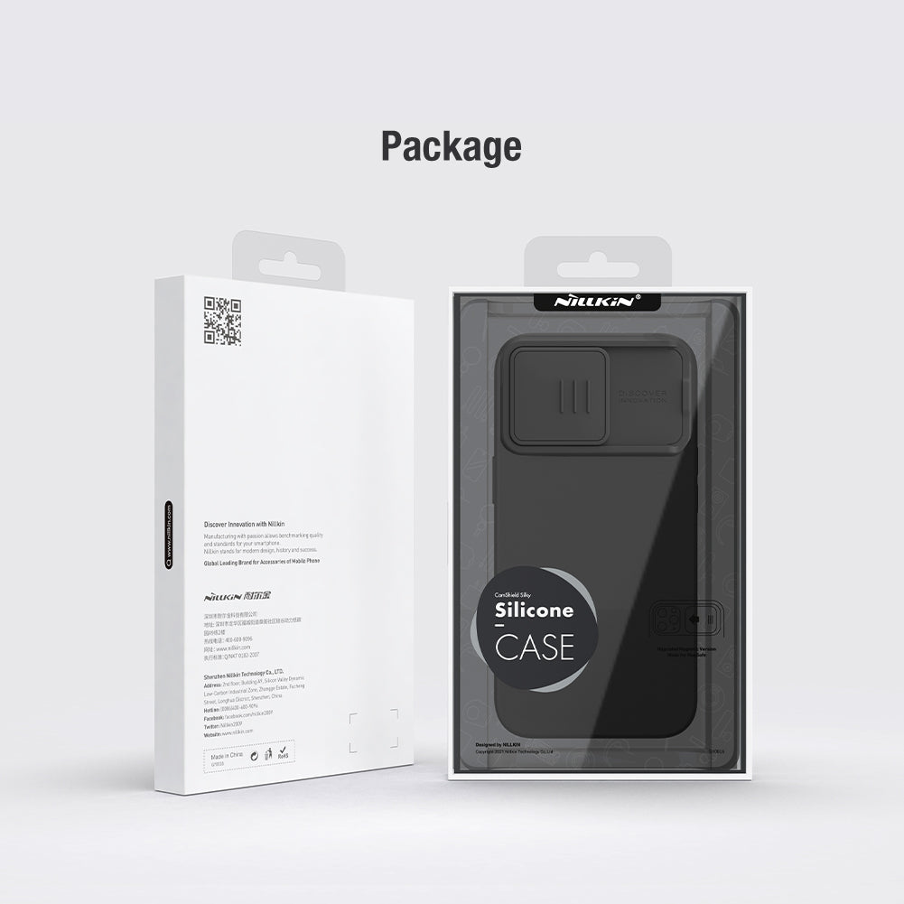 Case Nillkin Silicone – iPhone 15 Pro Max (MagSafe)