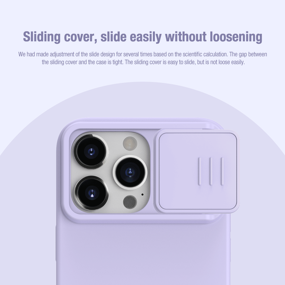 Case Nillkin Silicone – iPhone 15 Pro Max (MagSafe)