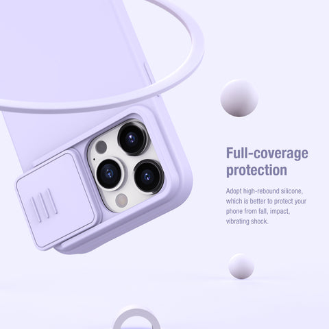Case Nillkin Silicone – iPhone 15 Pro Max (MagSafe)