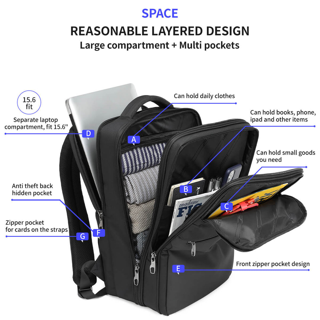 Mochila Ejecutiva Tigernu TB3983