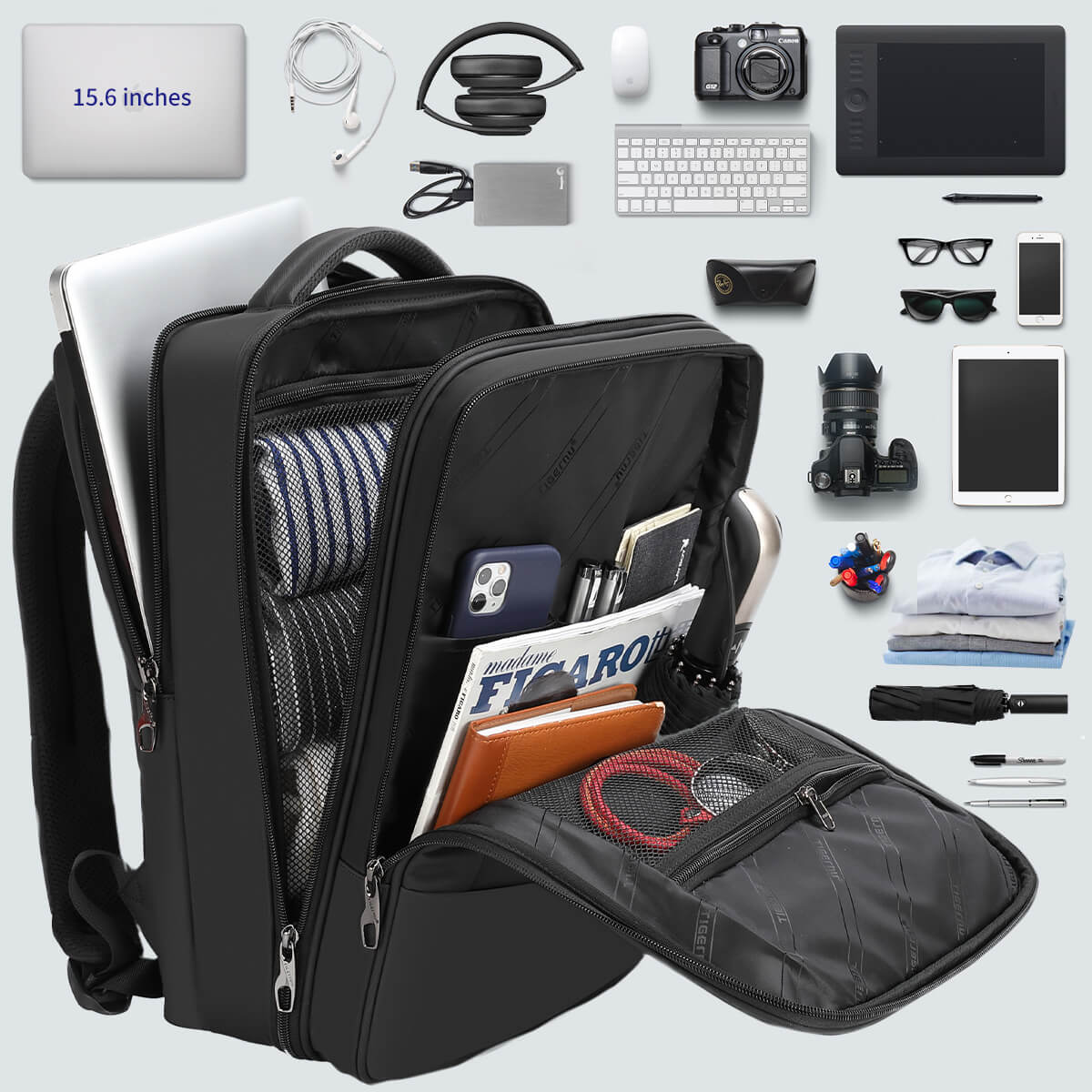Mochila Ejecutiva Tigernu TB3982