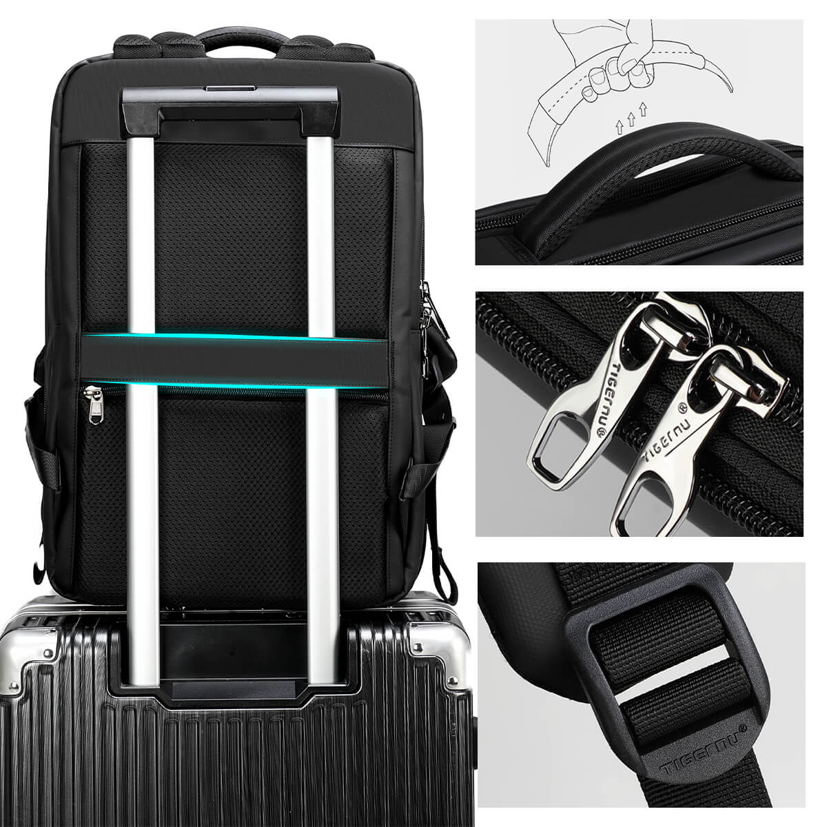 Mochila Ejecutiva Tigernu TB3982