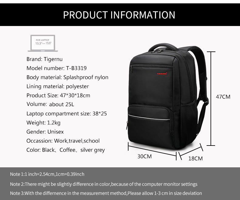 Mochila Urbana Tigernu TB3319