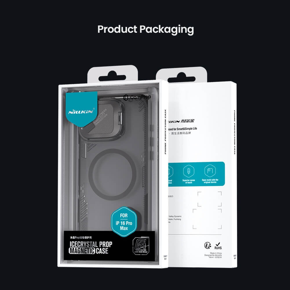 Case Nillkin IceCrystal Prop Magnetic iPhone 16 Pro Max
