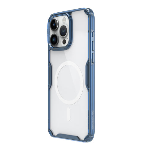 Case Nillkin Nature Blue Magnetic – iPhone 15 Pro Max (MagSafe)