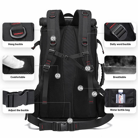 Mochila Kaka 2070 Outdoor Negro