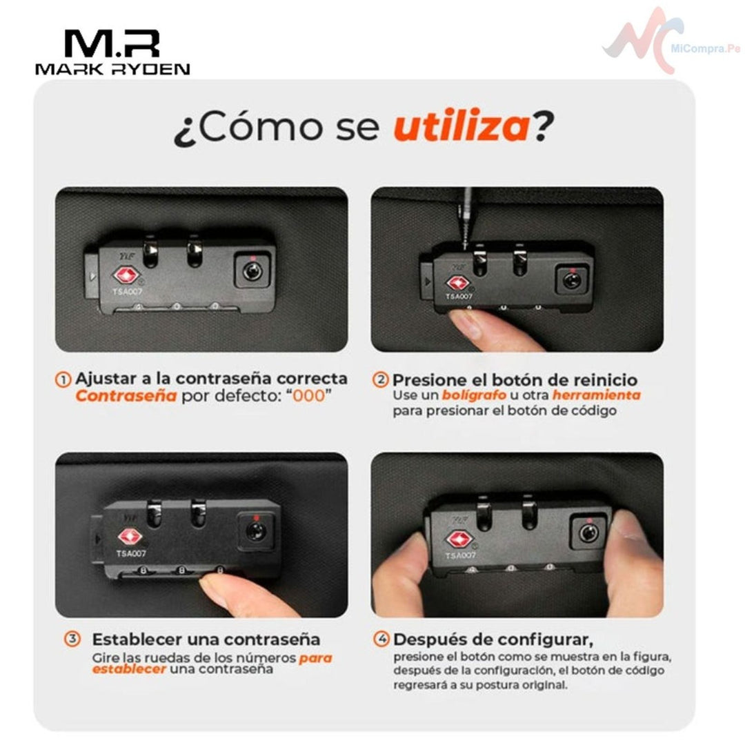 Mochila Antirrobo Mark Ryden Modelo MR9405