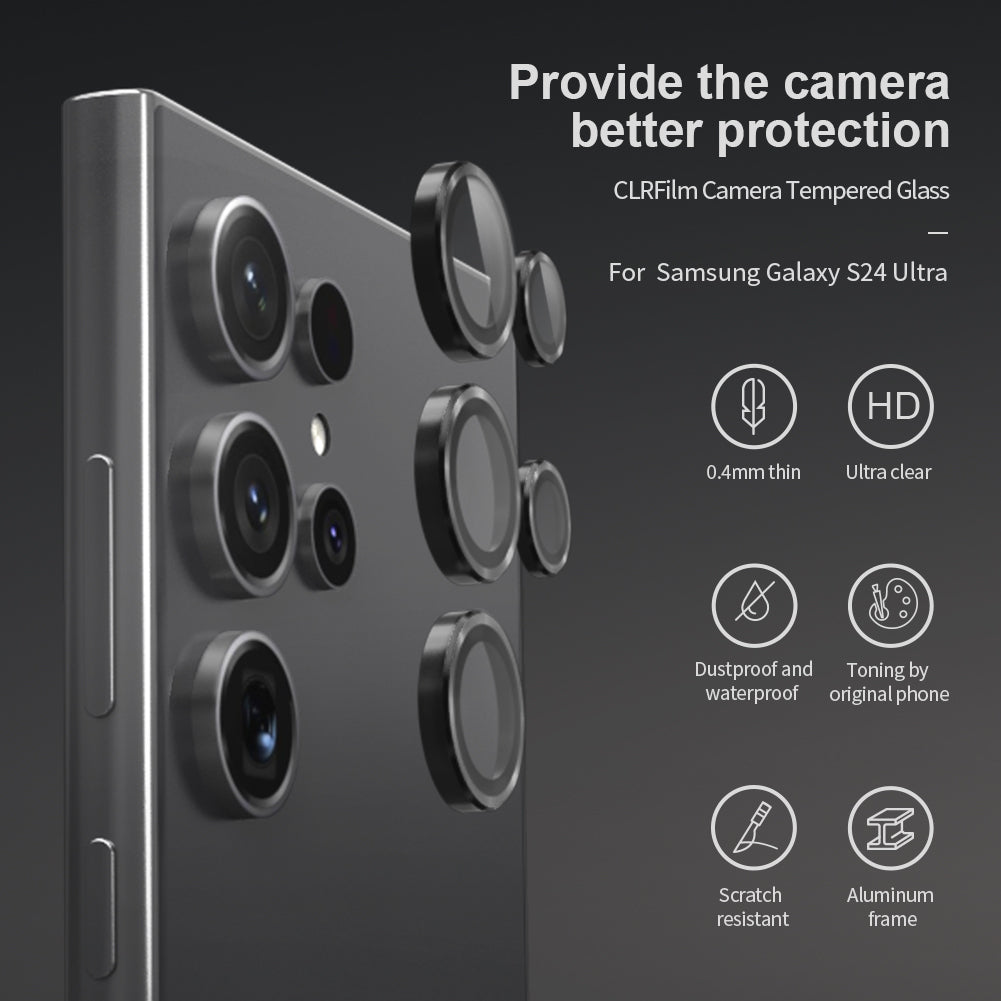 NILLKIN PROTECTOR DE CÁMARA LENS FRAME – GALAXY S24 ULTRA