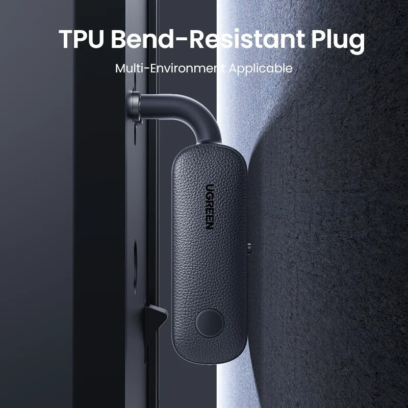 Adaptador Ugreen Transmisor Receptor 3.5mm Bluetooth 5.0 para Audio de TV y coche