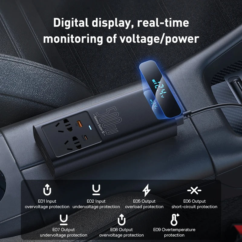 Inversor Baseus para Auto 300W