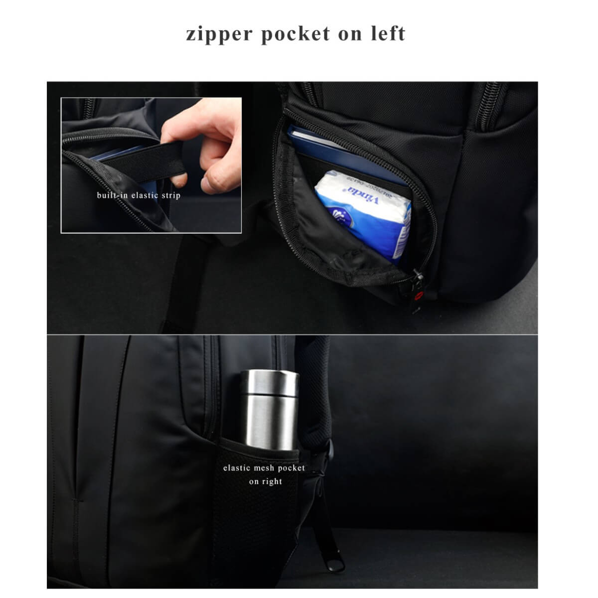 Mochila Antirrobo Tigernu TB3105XL Expandible