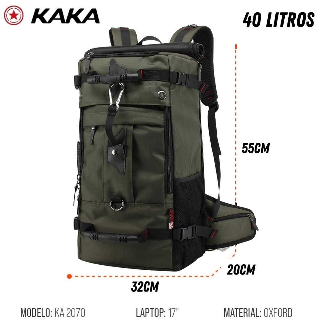 Mochila Kaka 2070 Outdoor Verde