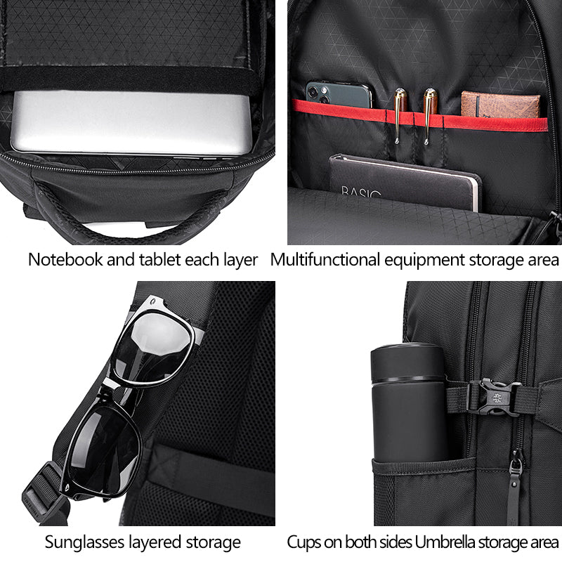 Mochila Golden Wolf B00433 Negro