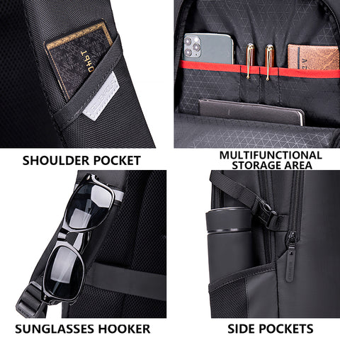 Mochila Golden Wolf GB00444 Negro