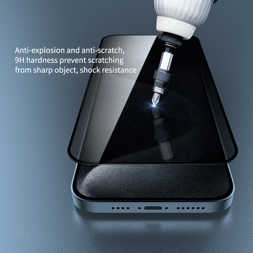 Protector de Pantalla Vidrio Nillkin Anti-espía - iPhone 15 Pro Max