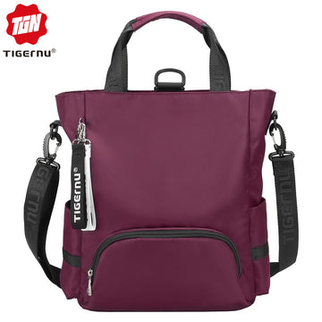 Mochila Bolso Mujer 3 en 1 Tigernu TS8169 Vino