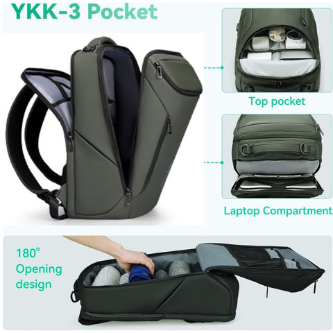 Mochila de Negocios Mark Ryden 9031YSJ Verde