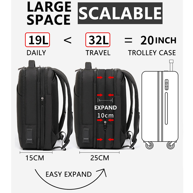 Mochila Arctic Hunter Expandible B00350