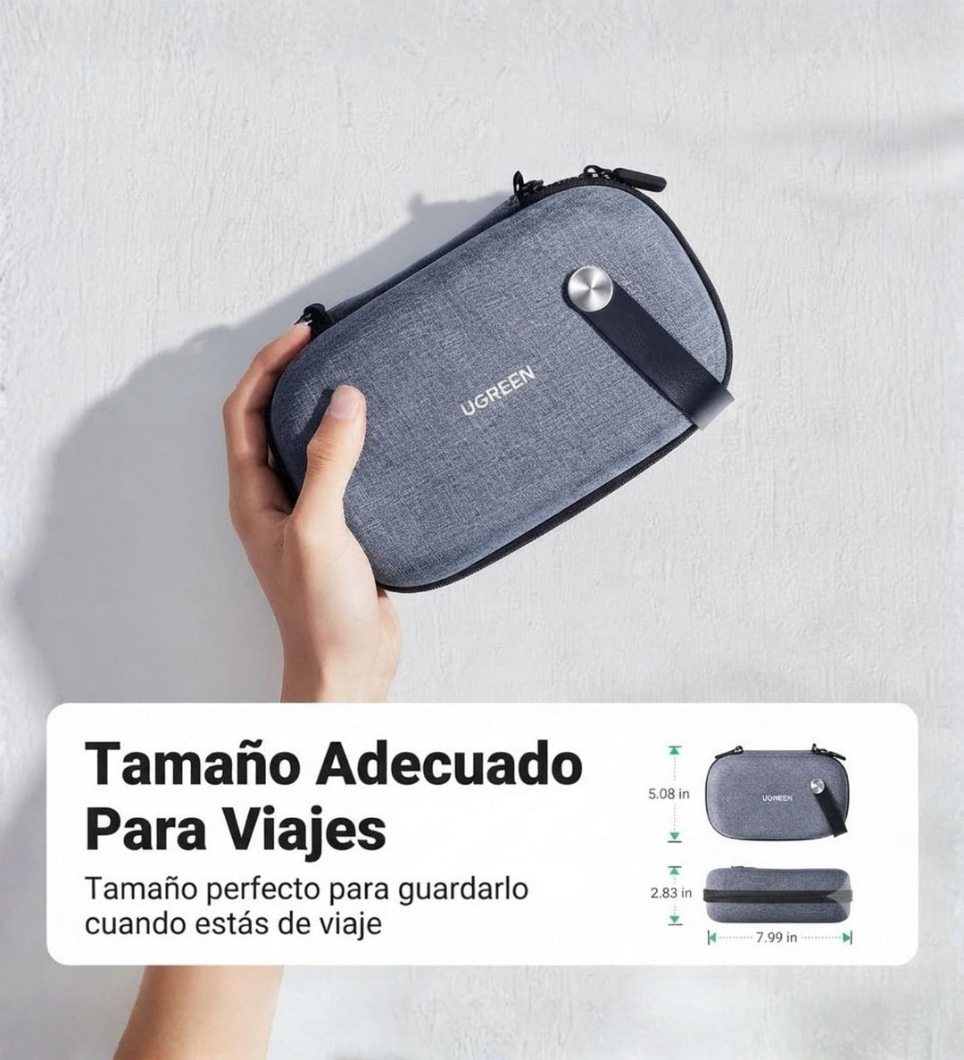 Estuche Organizador Para Cables y Accesorios Ugreen