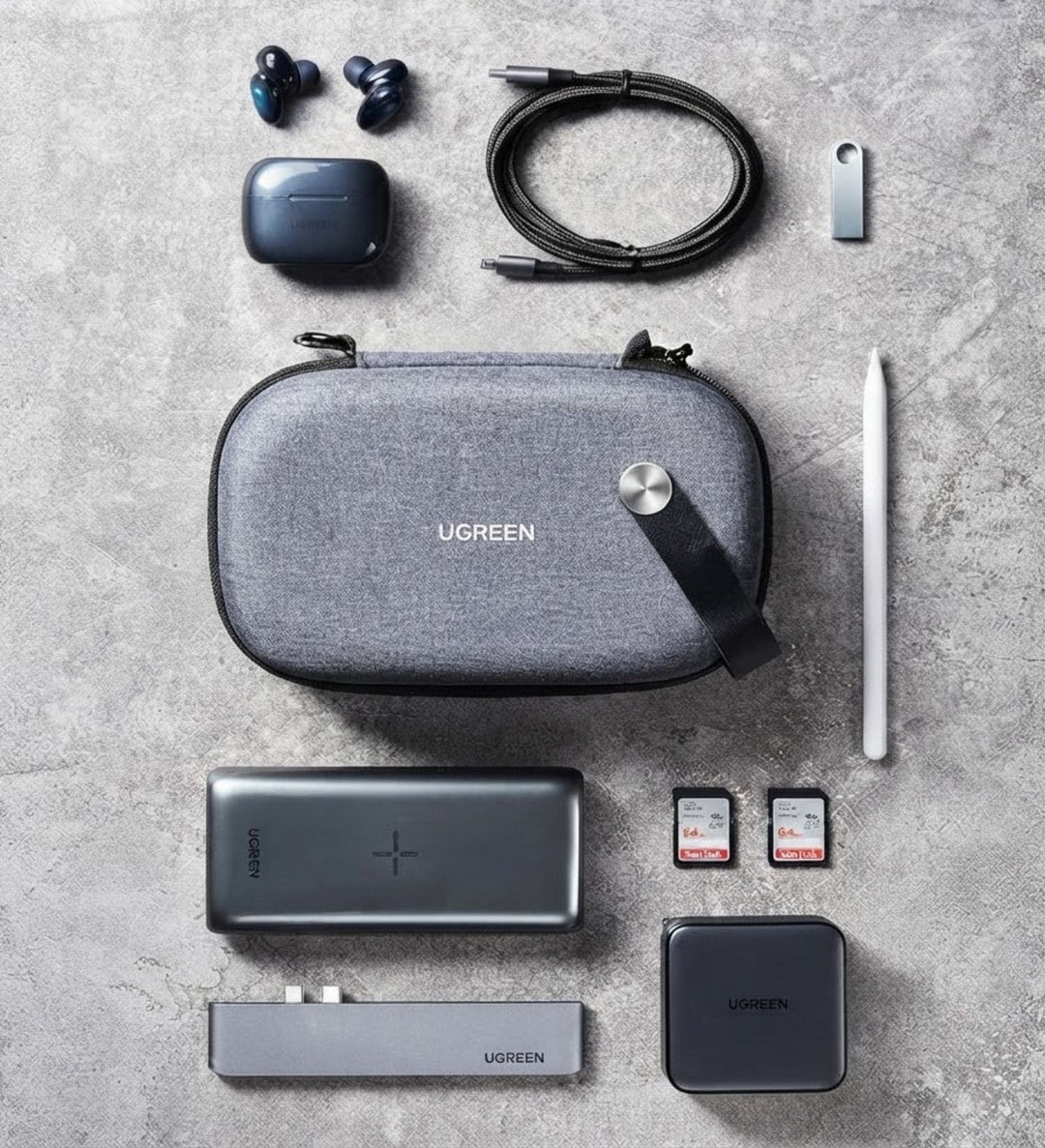 Estuche Organizador Para Cables y Accesorios Ugreen