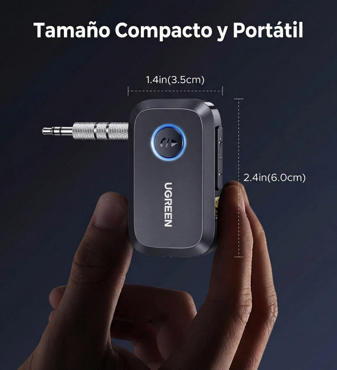 Receptor Bluetooth 3.5mm Ugreen BT509 LDAC Hi-Res