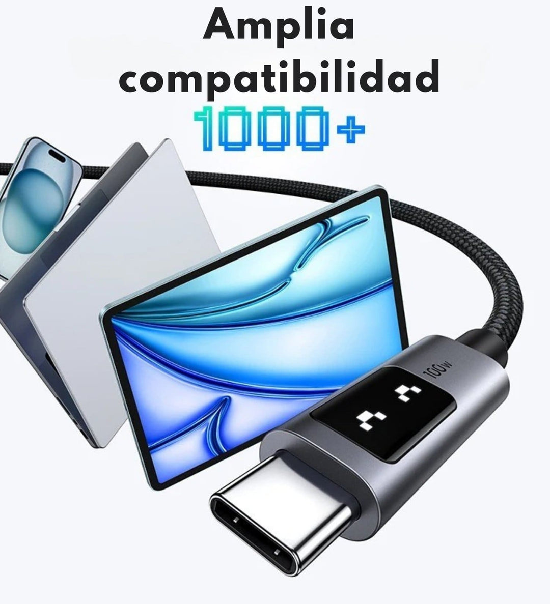 Cable Robot UGREEN UNO USB-C a USB-C 100W