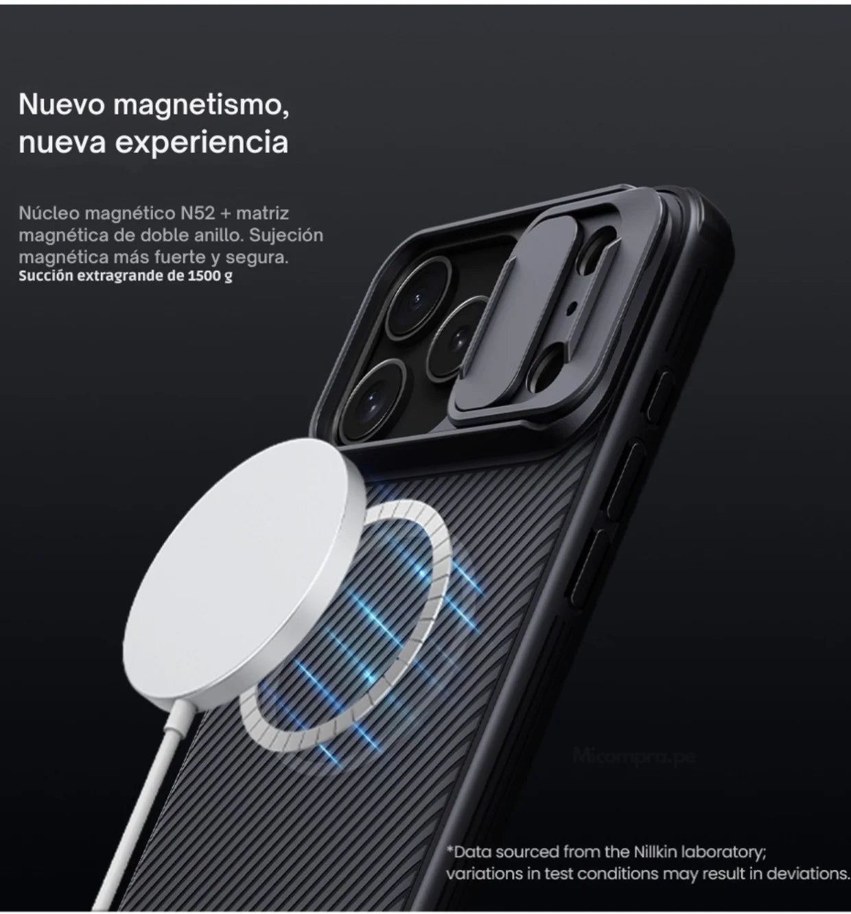 Case Nillkin CamShield Pro - iPhone 17 Pro Max (Magsafe)