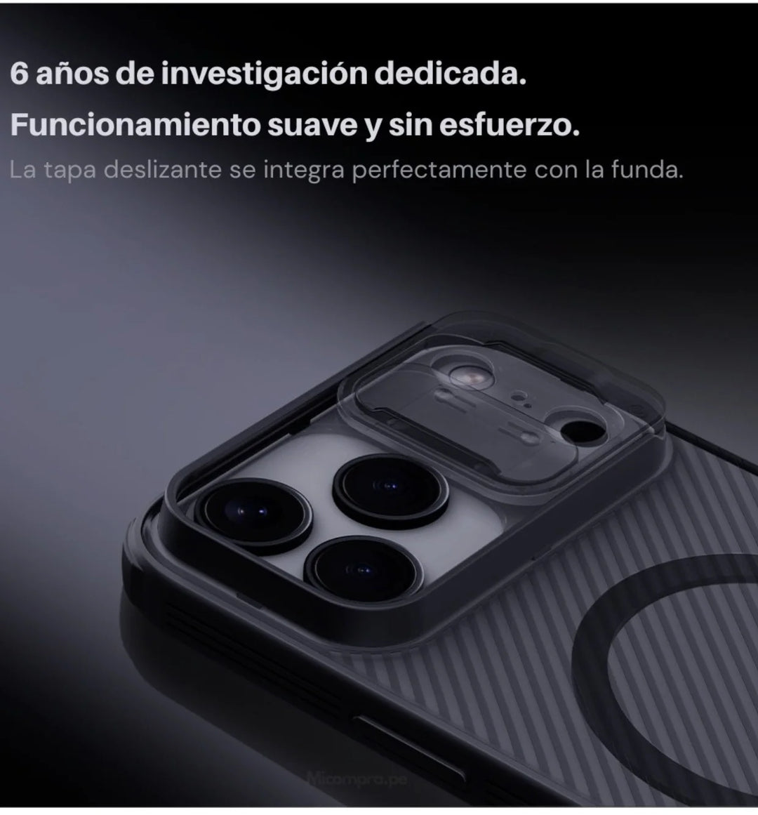 Case Nillkin CamShield Pro Clear - iPhone 17 Pro Max (Magsafe)