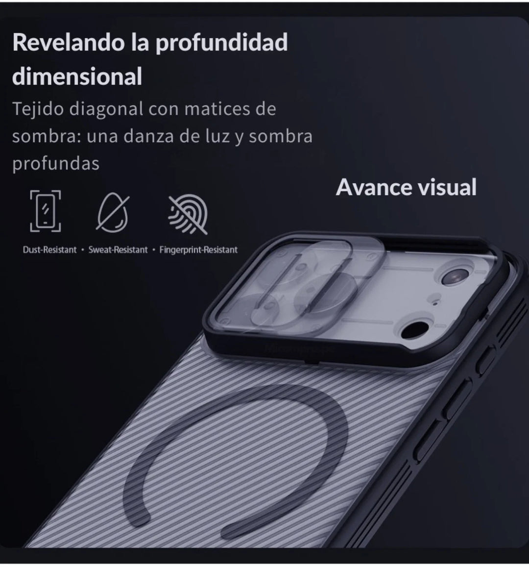 Case Nillkin CamShield Pro Clear - iPhone 17 Pro Max (Magsafe)