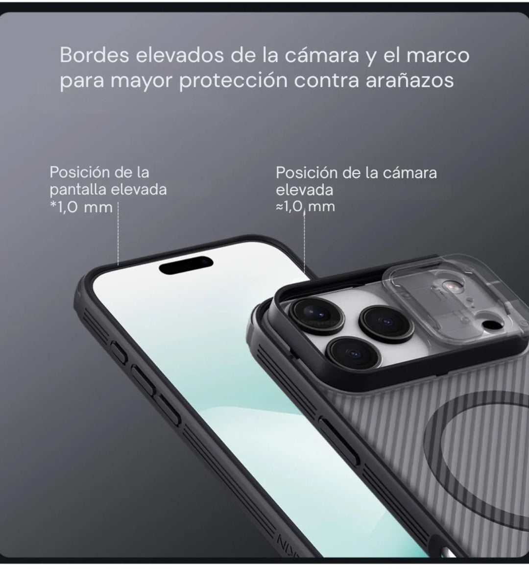 Case Nillkin CamShield Pro Clear - iPhone 17 Pro Max (Magsafe)