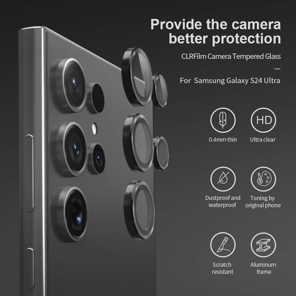 Protector de Camara Lens Frame – Galaxy S24 Ultra