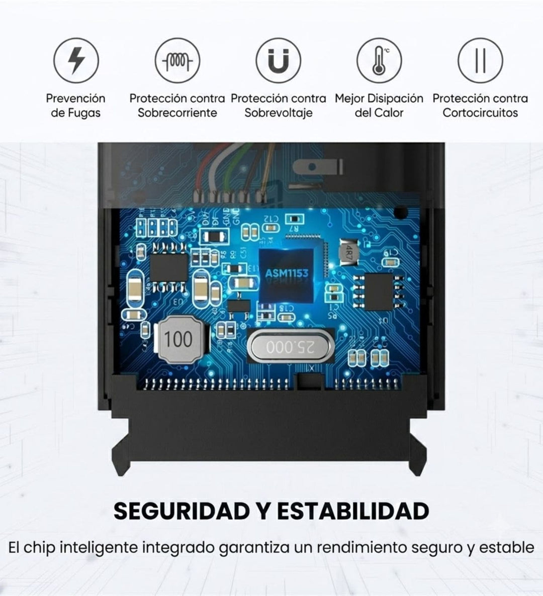 Convertidor UGREEN USB 3.0 a SATA 6 Gbps