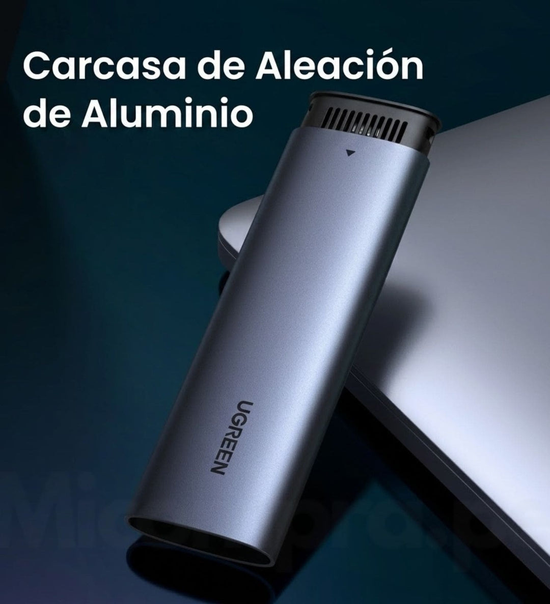 Carcasa UGREEN Tipo-C a M.2 NGFF de 5 Gbps