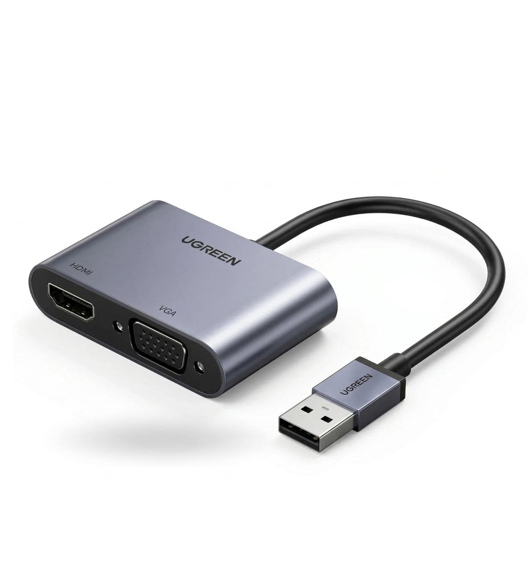 Convertidor UGREEN USB 3.0 a HDMI+VGA